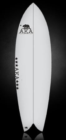 A fish surfboard shape