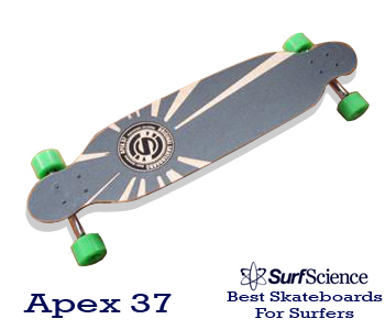 apex 37 skateboard for surfers