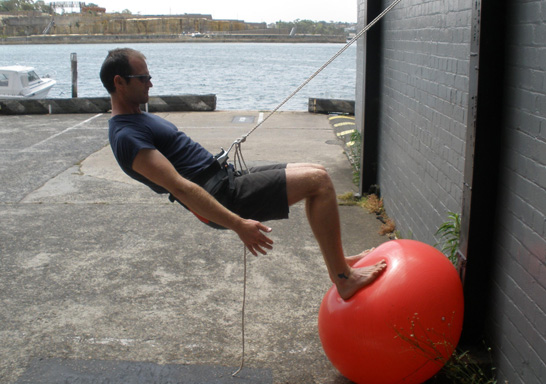 wall squat for surfing